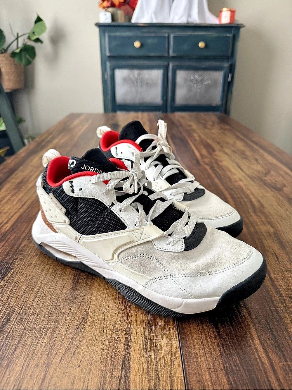 Jordan Spizike Low Sneakers White & Black US 10